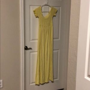 ASOS off shoulder maxi dress!